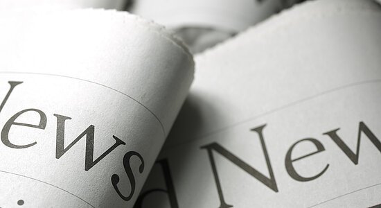 newspapers sets on the table